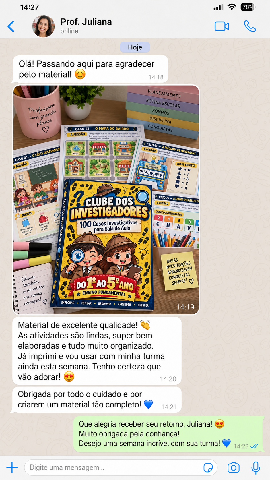 Print de Depoimento Real 1